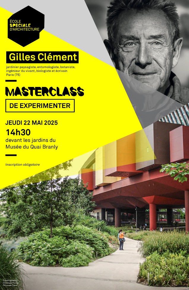Masterclass avec Gilles Clément 