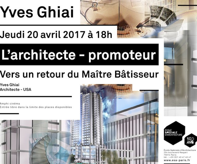 L'Architecte - Promoteur Yves Ghiai