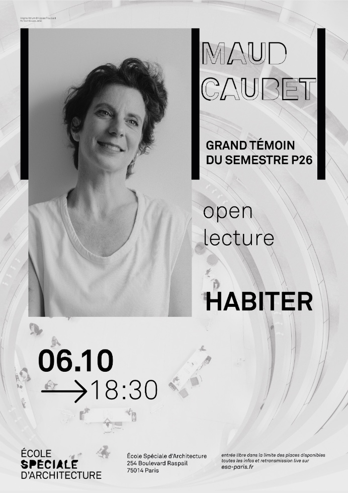 Conférence « Habiter » — Maud Caubet | Maud Caubet Architectes