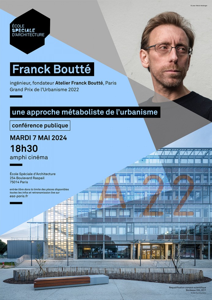 Conférence de l'ingénieur Franck Boutté à l'ESA