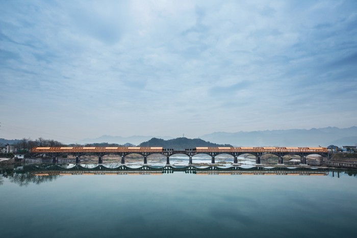 Shimen Bridge, DnA_Architecture and Design, Shimen, Zhejiang (Chine), 2017