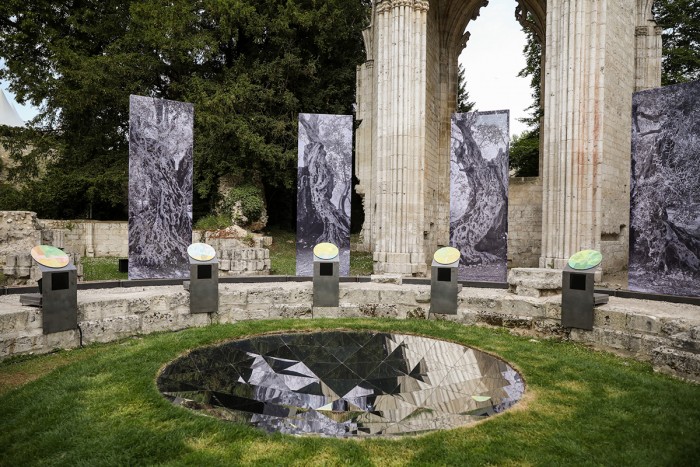 <i>A Roof for Silence</i>, Hala Wardé, Abbaye de Jumièges, Jumièges (76), 2022