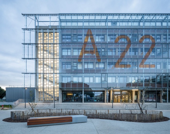 Requalification campus scientifique, AUA Paul Chemetov (architecte mandataire) / Atelier Franck Boutté (BET environnement), Bordeaux (33), 2017